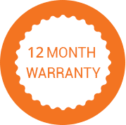 12 month warranty icon
