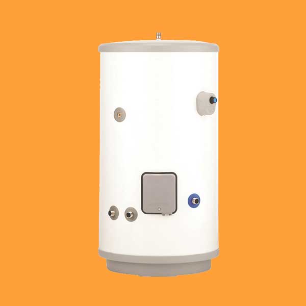 Unvented hot water cylinder