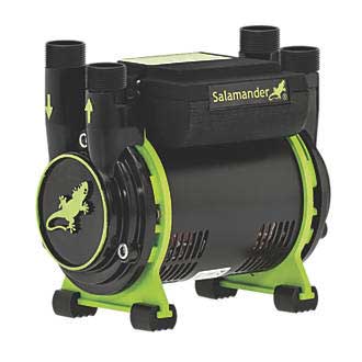 Salamander shower pump